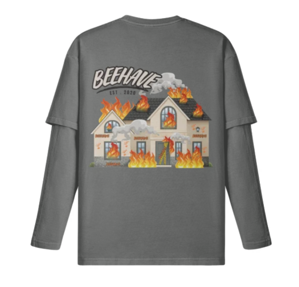 Bee Faded Long Sleeve