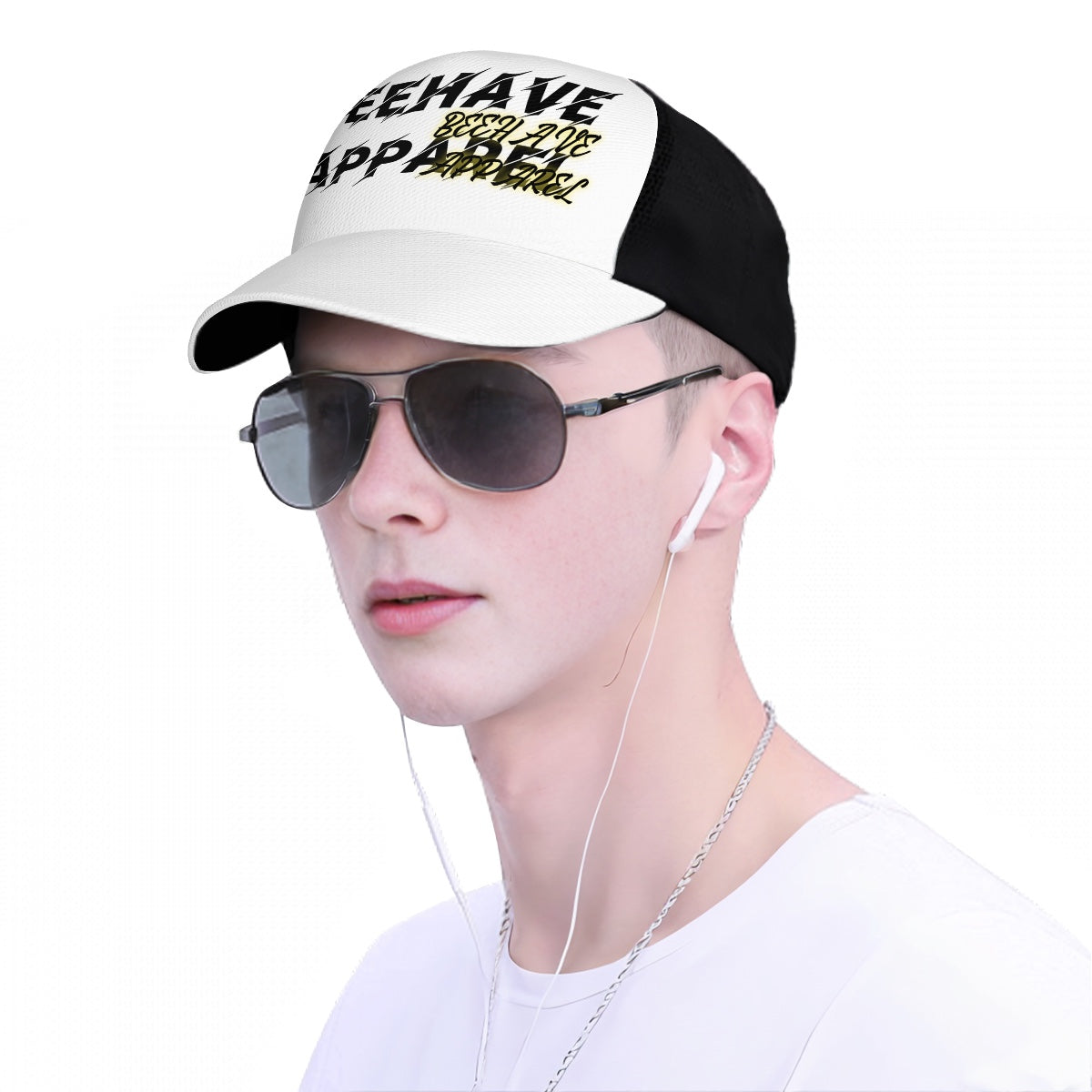 Mesh Baseball Cap (Full Pattern)