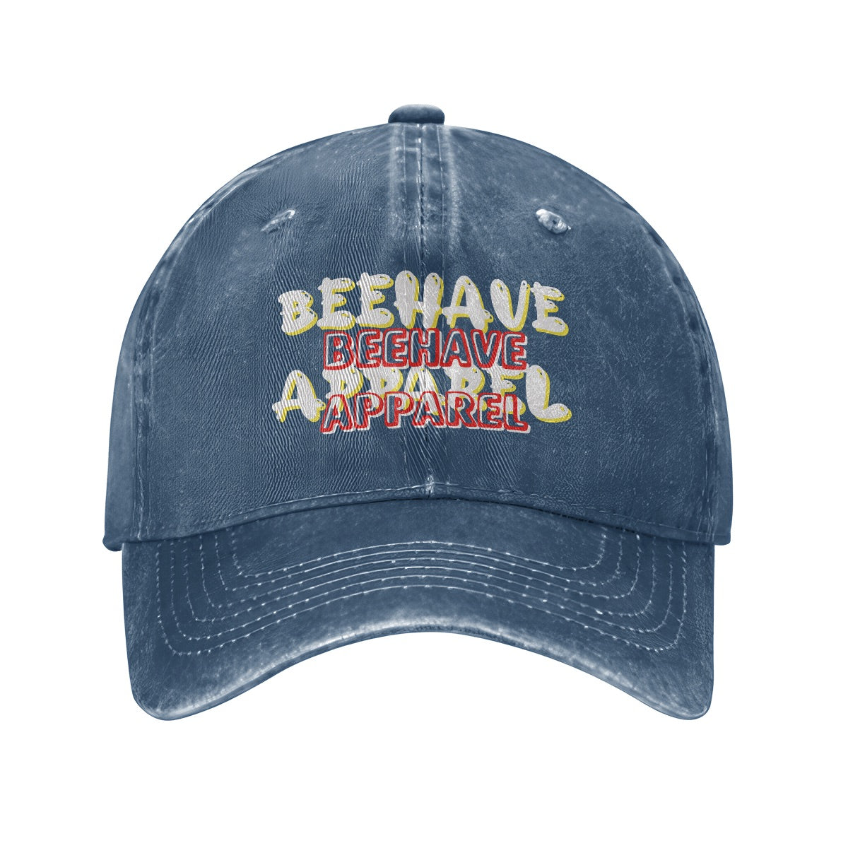 Unisex Washed Denim Baseball Cap