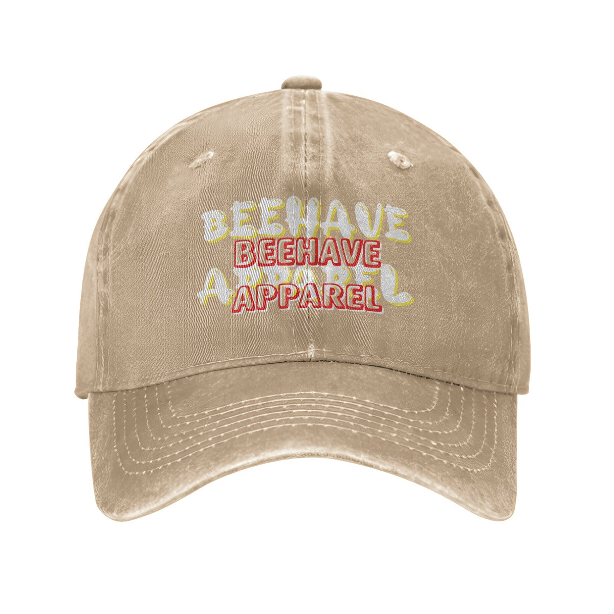 Unisex Washed Denim Baseball Cap