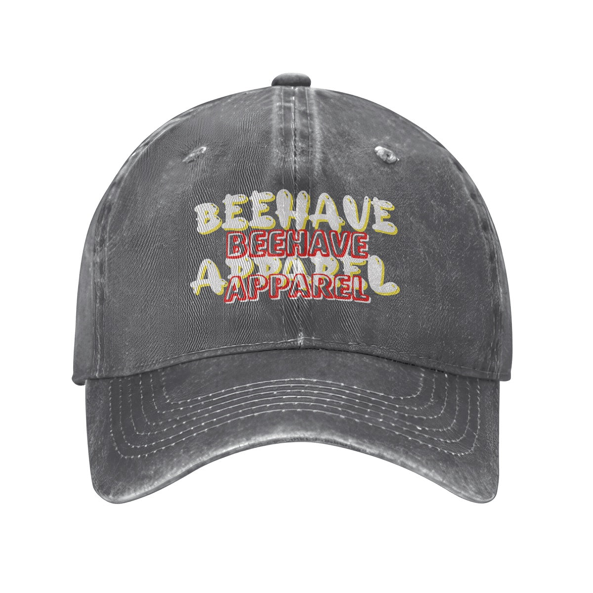 Unisex Washed Denim Baseball Cap