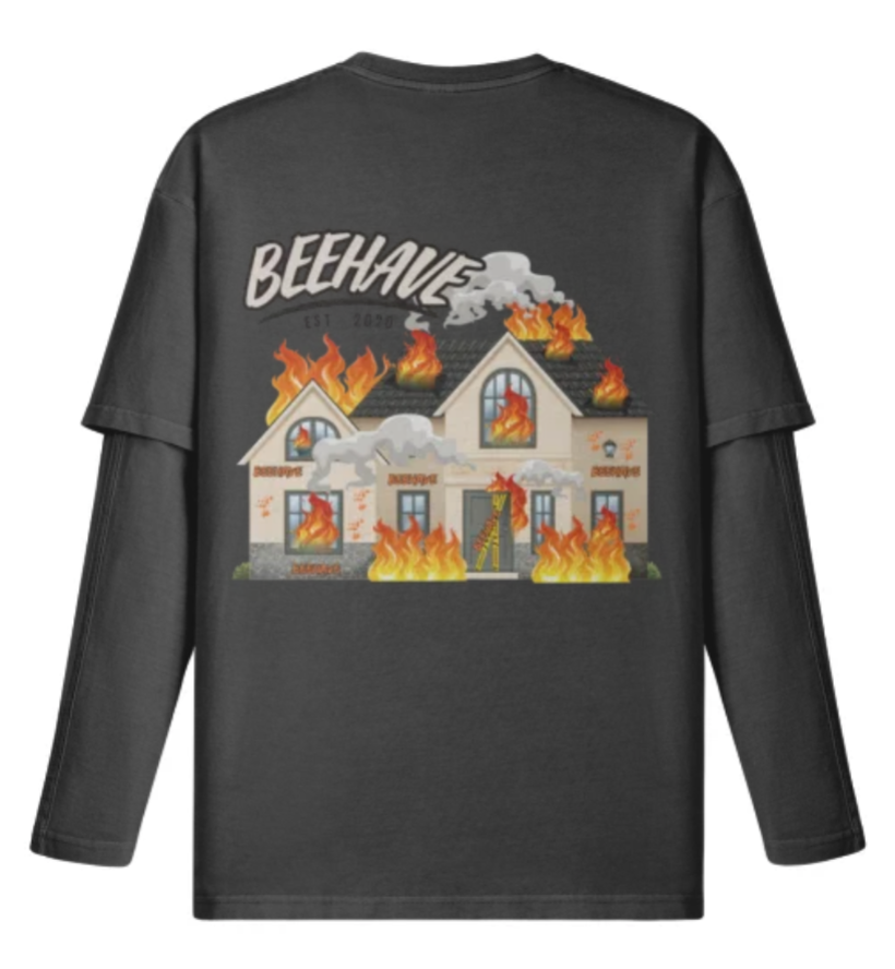 Bee Faded Long Sleeve