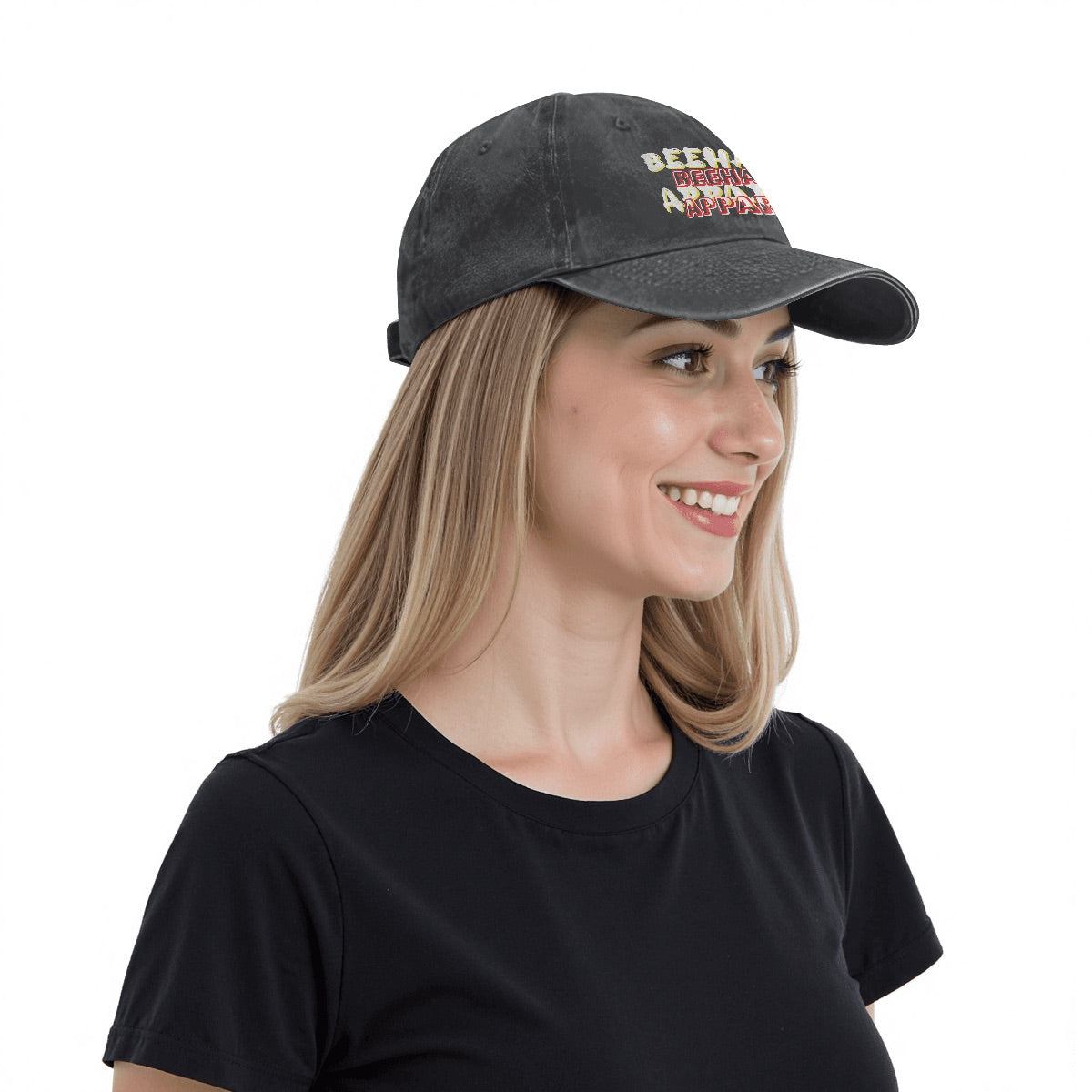 Unisex Washed Denim Baseball Cap