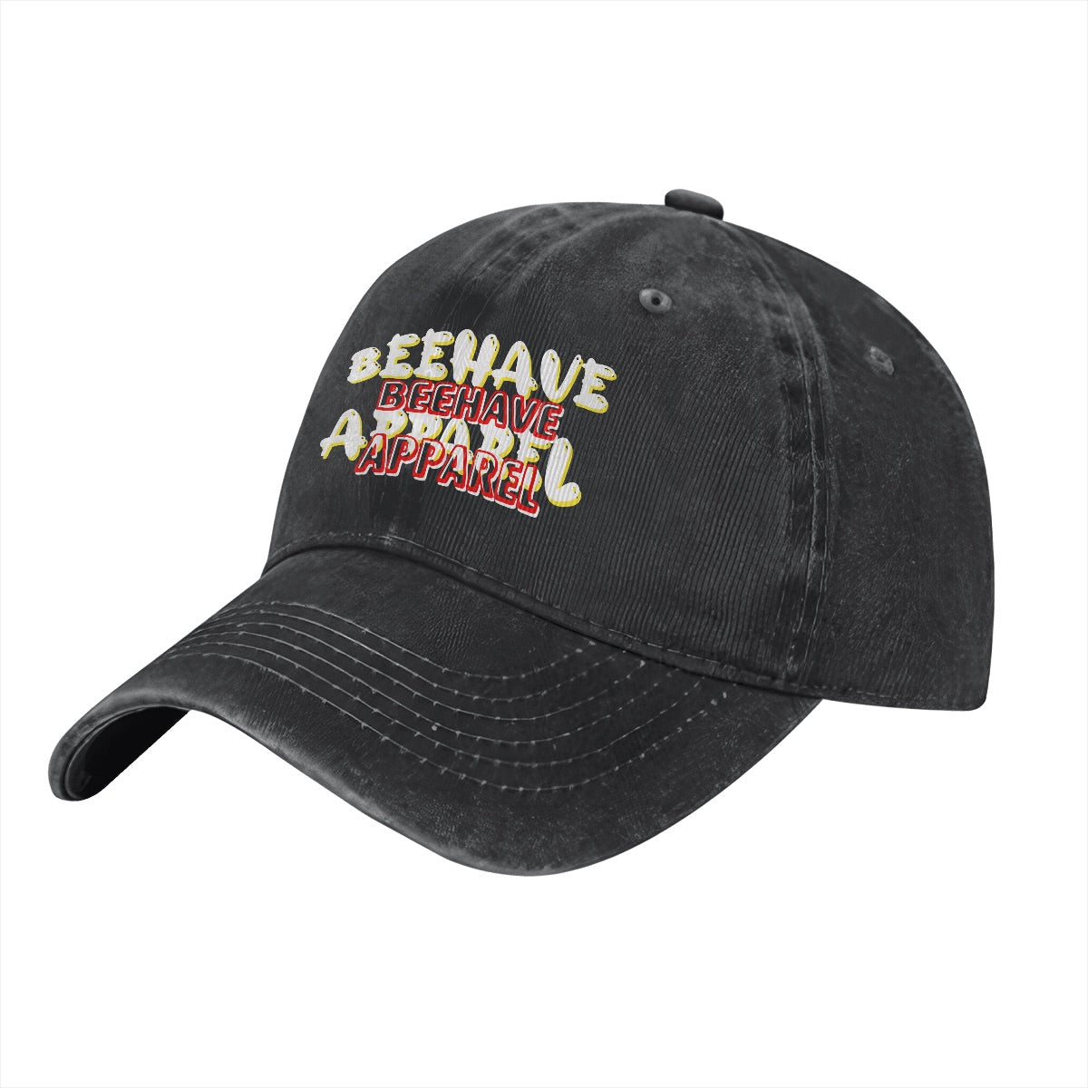 Unisex Washed Denim Baseball Cap