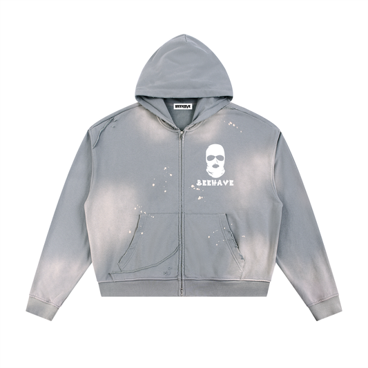 Bee Good Fleece Zip Hoodie