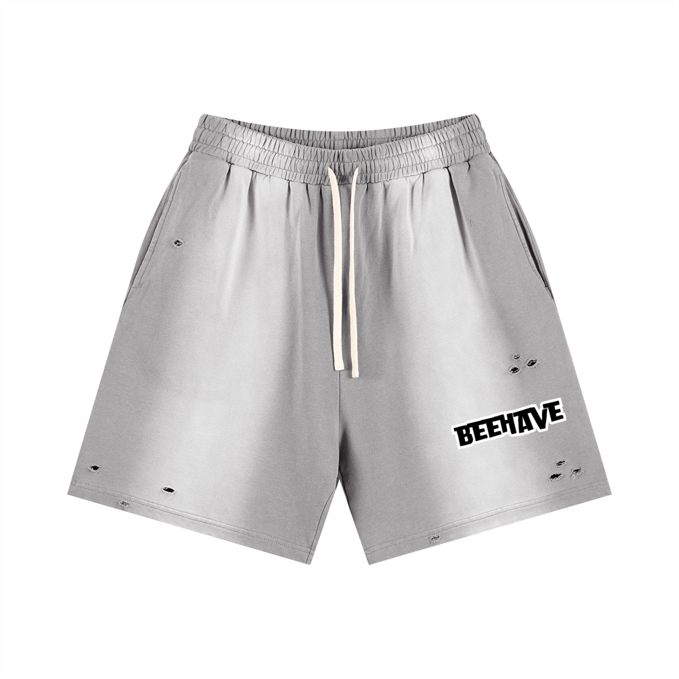 Sun Fade Distressed Shorts