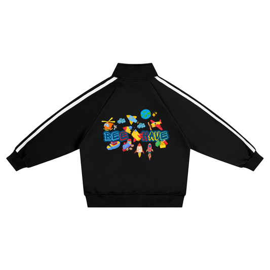 Kids’ Contrast Tape Coach Jacket